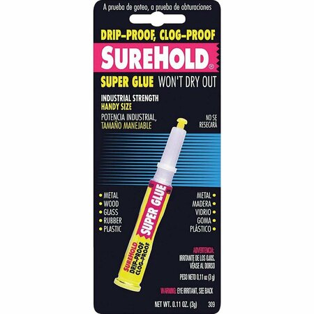 SUREHOLD 0.11 Oz. Liquid Super Glue 309